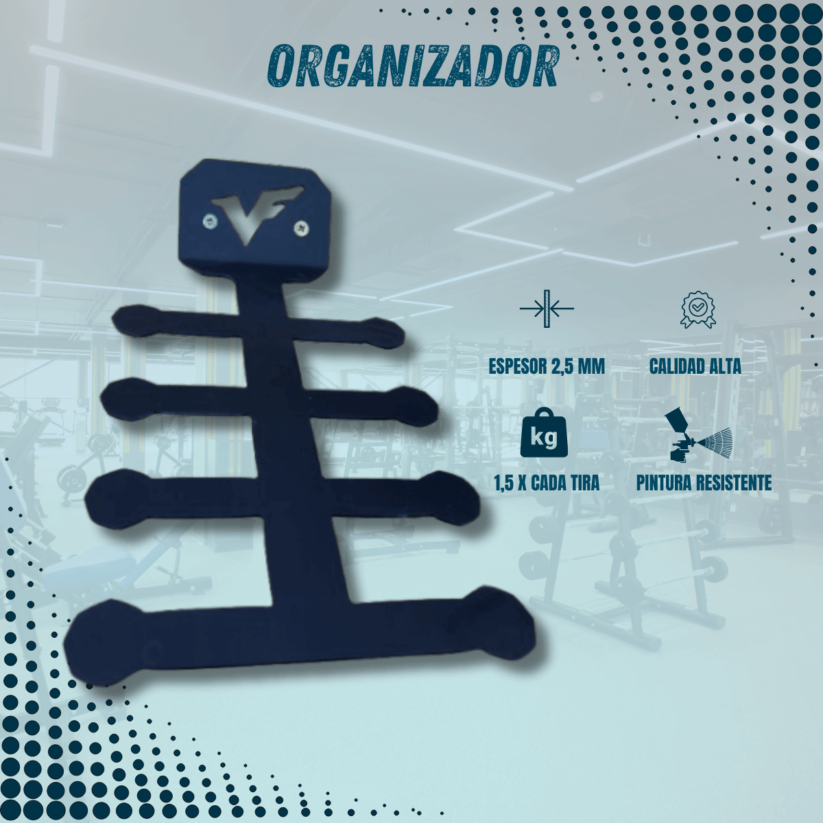 ORGANIZADOR TIPO PEINE